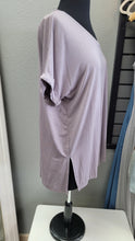Load image into Gallery viewer, Rae mode grey v-neck softy tee

