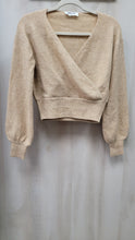 Load image into Gallery viewer, DOUBLE ZERO crisscross sweater
