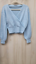 Load image into Gallery viewer, DOUBLE ZERO crisscross sweater

