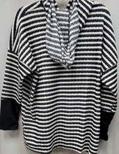 Load image into Gallery viewer, Heimish Waffle Henley Hoodie Plus Size
