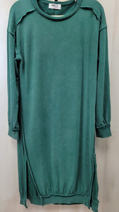 DOUBLE ZERO sweat shirt dress