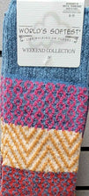 Load image into Gallery viewer, World’s Softest Socks (Abstract pattern)
