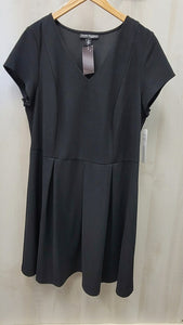 Danilo Boutique Pleated V-Neck Dress
