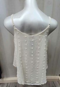 GiGio Swiss Dot Cream Tank