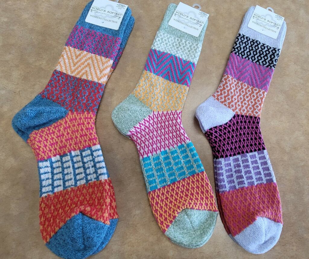 World’s Softest Socks (Abstract pattern)