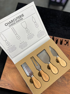 Cheese knives 4 pc set