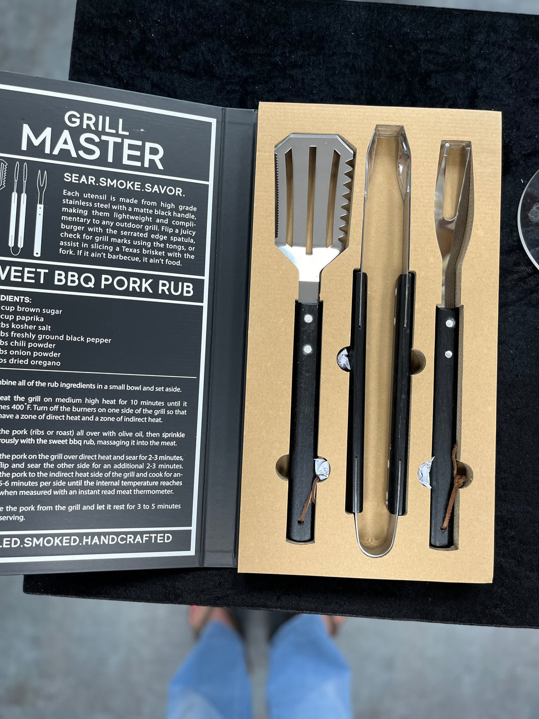 License to Grill tool set