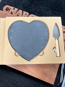 Slate Board serving set