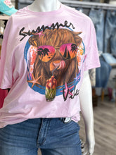 Load image into Gallery viewer, Summer  Vibes Tee Shirt
